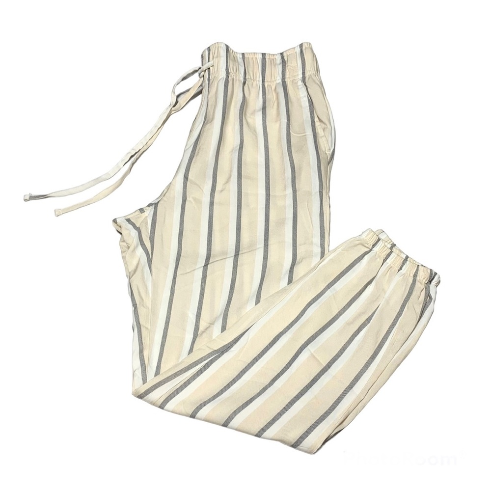 Per Se Women’s Comfy lightweight Beige Relaxed Fit Pants Size Small